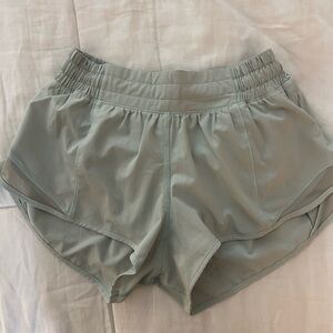 Lululemon Hotty Hot Pale Blue Shorts